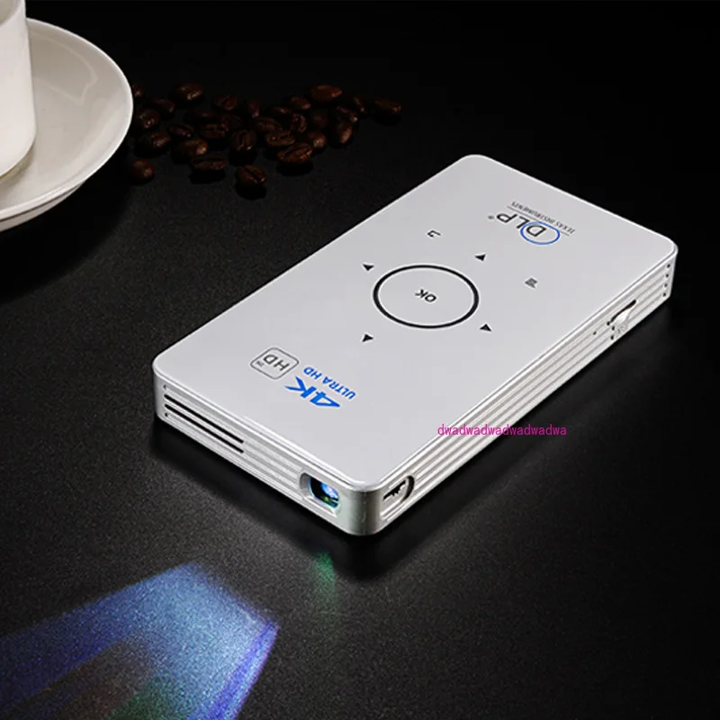 C6 Android projector 1G + 8G intelligent DLP high definition home 3D mini office mobile phone projector