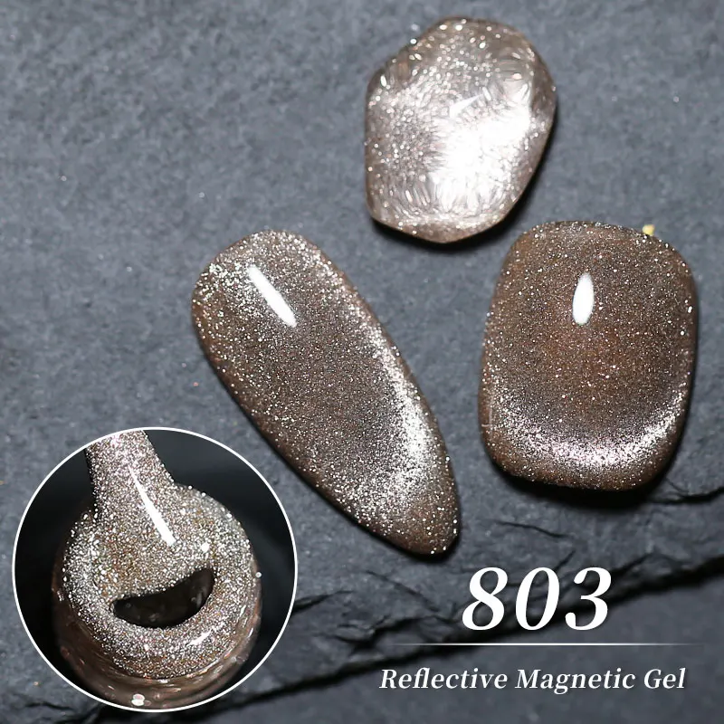 Arte Clavo 10ml Reflektierender Aurora Starry Cat Eye Gel-Nagellack Funkelnder Laser-Spar Magnetischer Gel-Nagellack Nageltechniker-Zubehör Großpackung – Detail 9