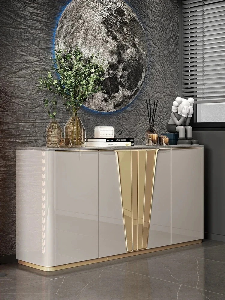 

Итальянский светлый роскошный средневековый входной шкаф из массива дерева с многослойной доской