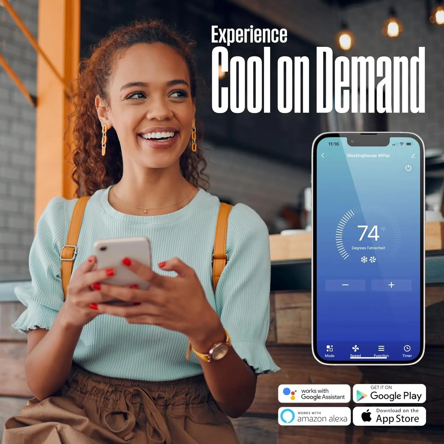 14,000   with Heat Mode, WiFi Enabled, Remote Controlled, Dehumidifier, 3-Speed Fan, Programmable