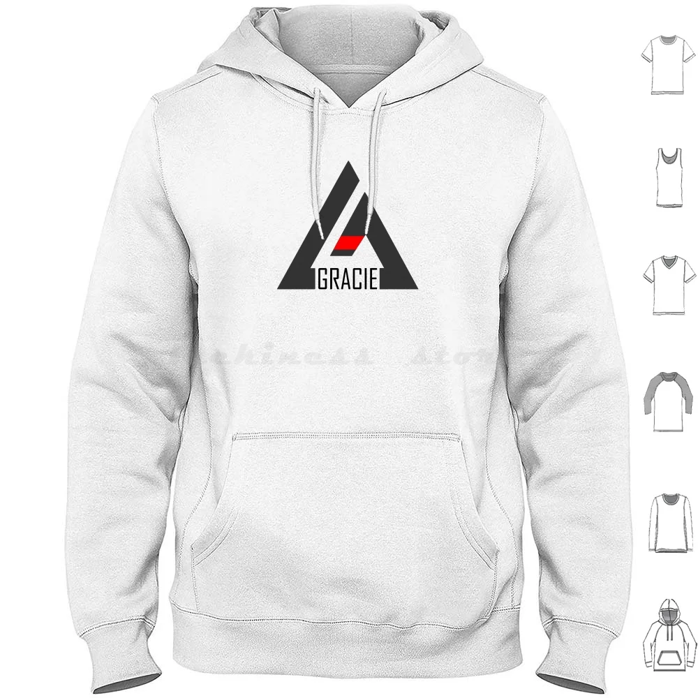 Bjj-Gracie Black Belt Hoodie cotton Long Sleeve Bjj Jiu Jitsu Martial Arts Brazilian Jiu Jitsu Gracie Mixed Martial