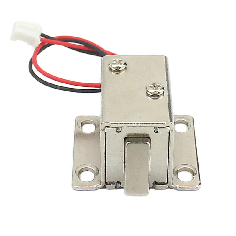 Small Electromagnetic Solenoid Lock DC6V 12V 24V MINI Electric Bolt Cabinet Draw Lock Release Assembly Solenoid Access Control