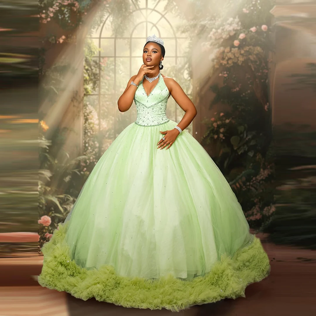 Aso Ebi Green Halte…