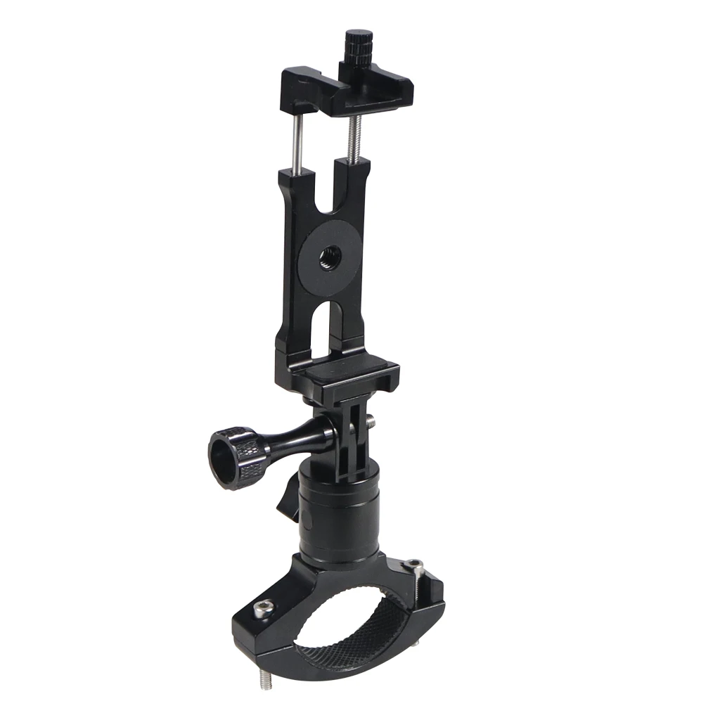 BGNing Handy-Clip-Monitorhalterung aus Aluminiumlegierung mit 1/4-Zoll-Arri-Positionierungsloch, Schnellverschluss für 62–87 mm große Smartphones – Detail 28