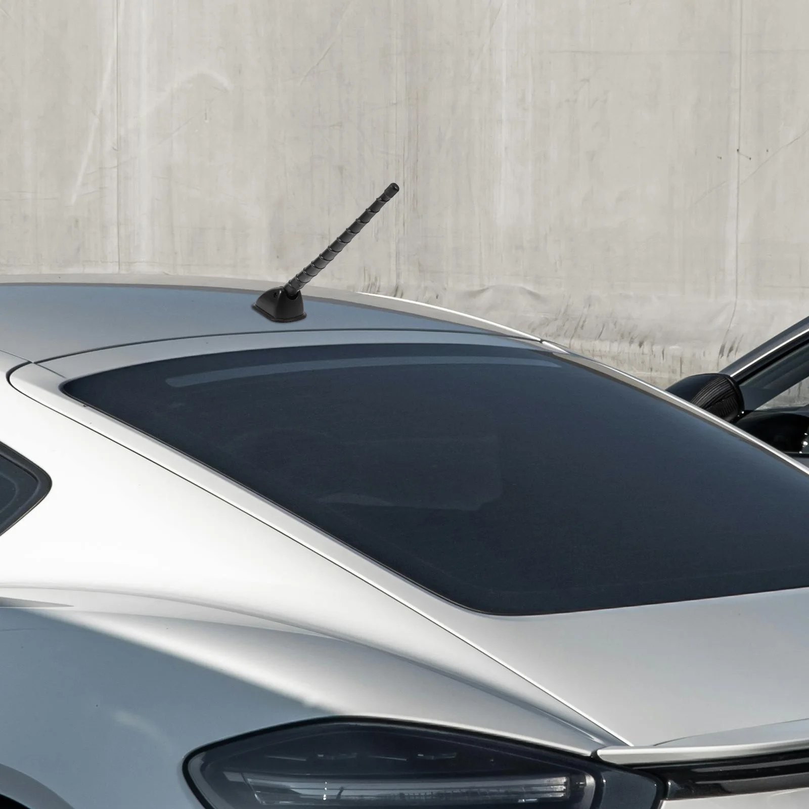 

Short Car Antenna Plastic Durable Radio Signal Roof Mount Antenna Replacement for Car Suv Truck Automotive Exterior Accessories