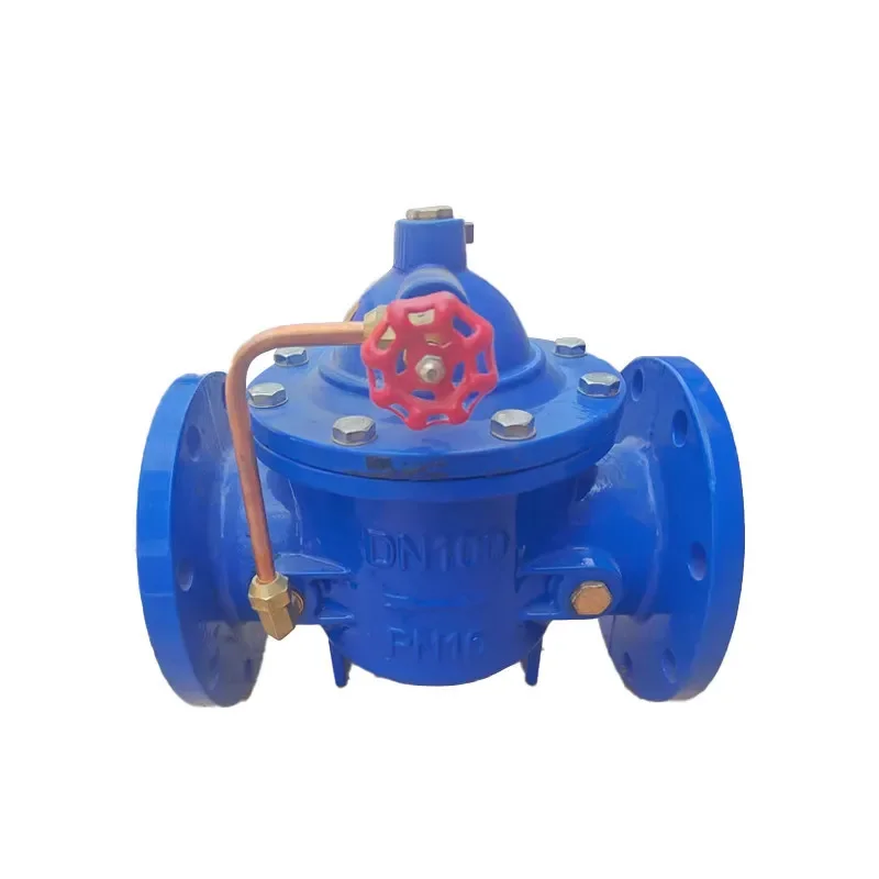 DN50-150 Ductile Iron Flange Float Valve Wearproof Anti-corrosion Automatic Water Level Control Valve
