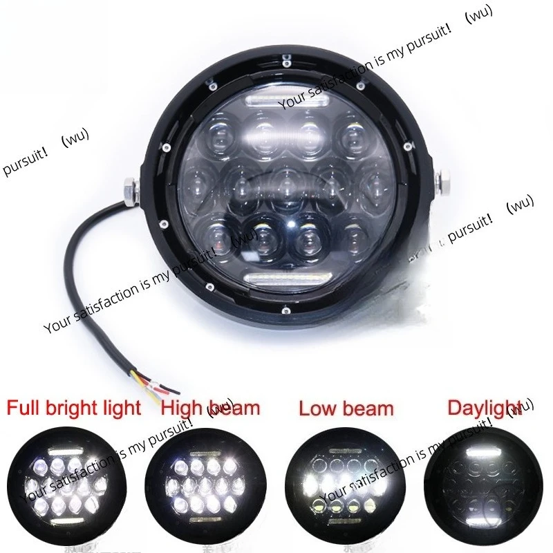 

Аксессуары для мотоциклов, подходят для Jeep Wrangler, 7-дюймовые фары, круглые светодиодные фары для модификации автомобиля