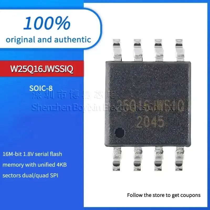 

1PCS NEW W25Q16JWSSIQ Standard quality