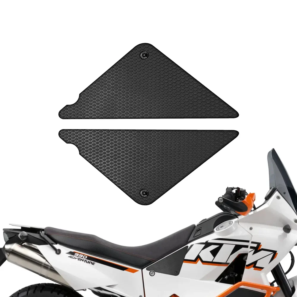 Motorcycle Tank Traction Pad Anti Slip Sticker Gas Knee Grip Protector For KTM 950 990 Adventure R S Baja 2003 to 2014