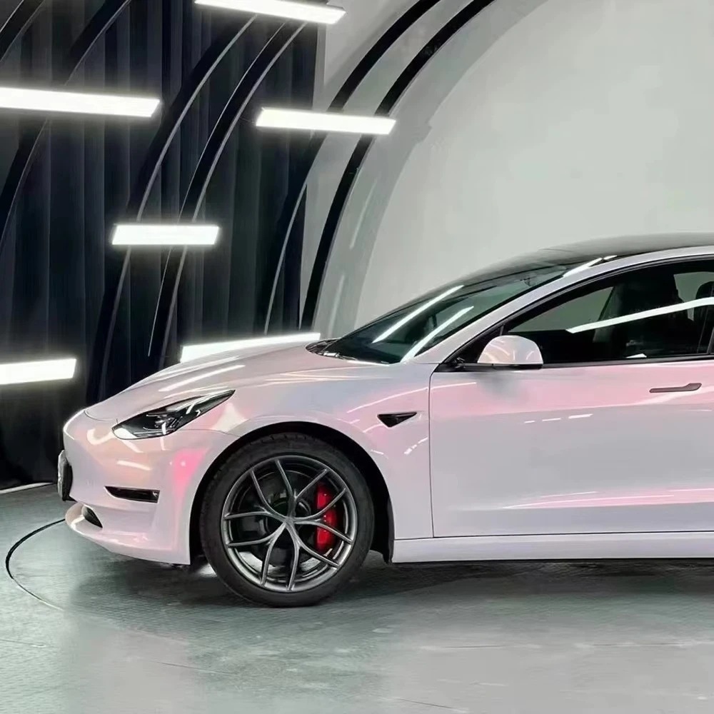 WRAPMASTER 1.52*15m TPU Pearl Bloom Pink Eco-friendly Non-yellowing Self Healing Body Paint Protection Film