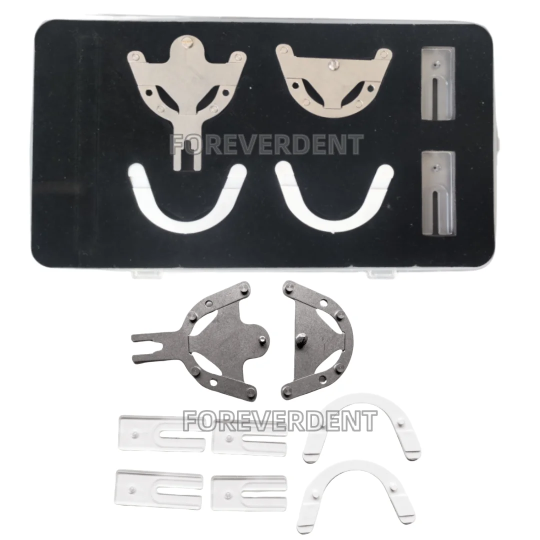 

1Kit Dental Gothic Arch Joints Intraoral Registration Jawrecorder Gnathometer Tracing Instruments Kit