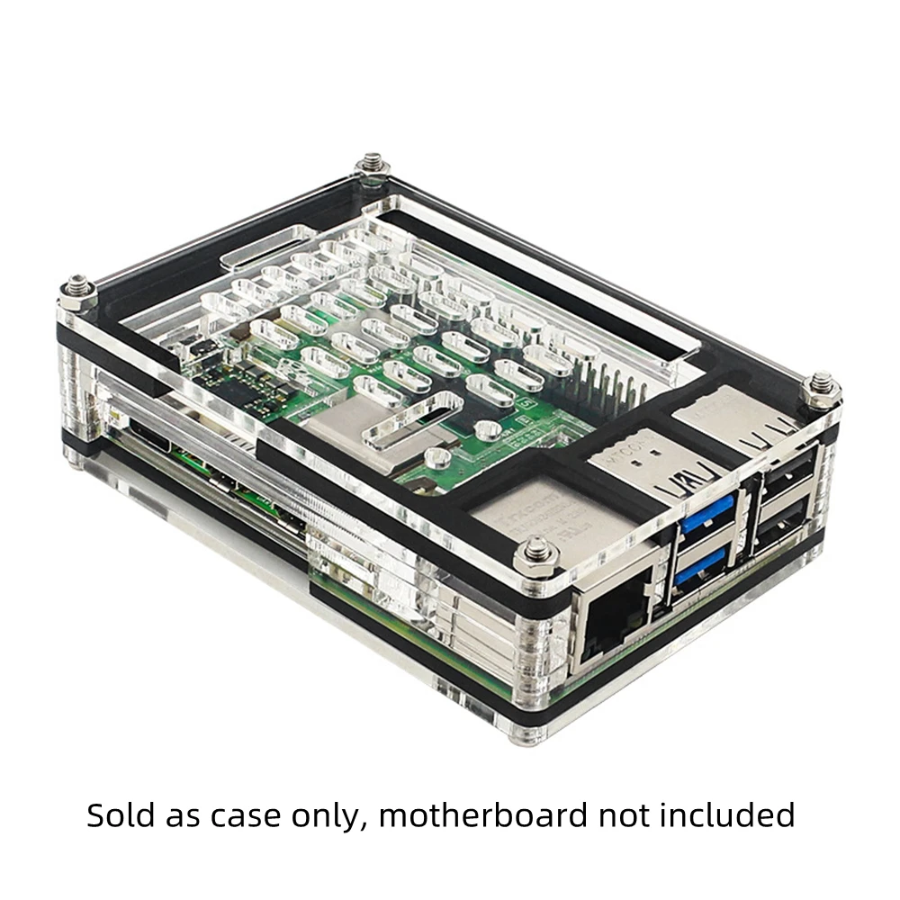 

Nine-layer acrylic case For Raspberry pi5 Multi-layer protective case
