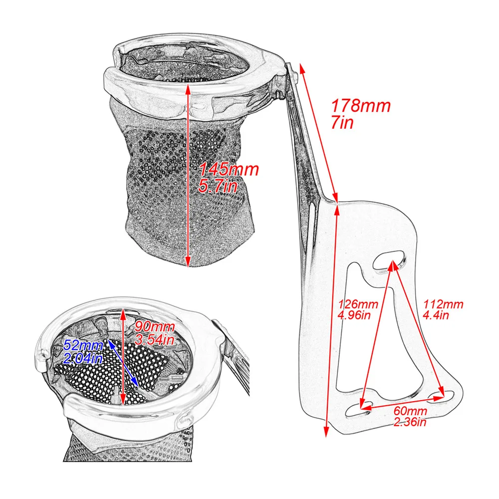 Motorcycle Chrome Rear Drink Cup Holder Passenger Metal For Harley Road Electra Glide Tri Glide Ultra Classic FLHTK FLHTCU