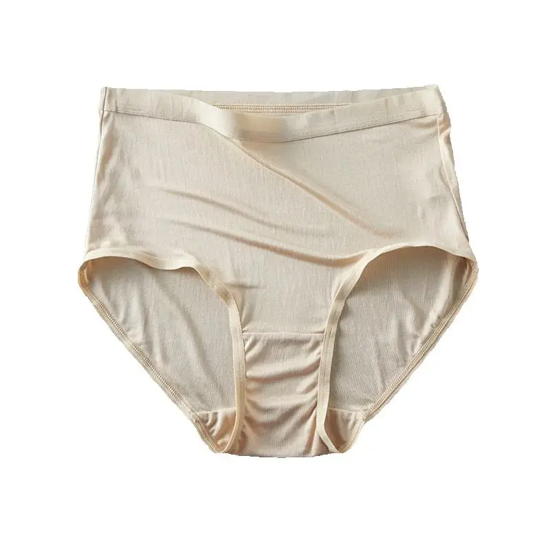 High-grade mulberry silk Briefs panty women's triangle shorts color comfortable breathable 100% pure silk panty