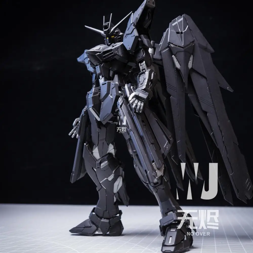 Mgex Seed Destiny Strike Freedom figurka montaż zabawkowy model północna powłoka 1/100 Mech Robot Kit figurka zbieraj niestandardowe