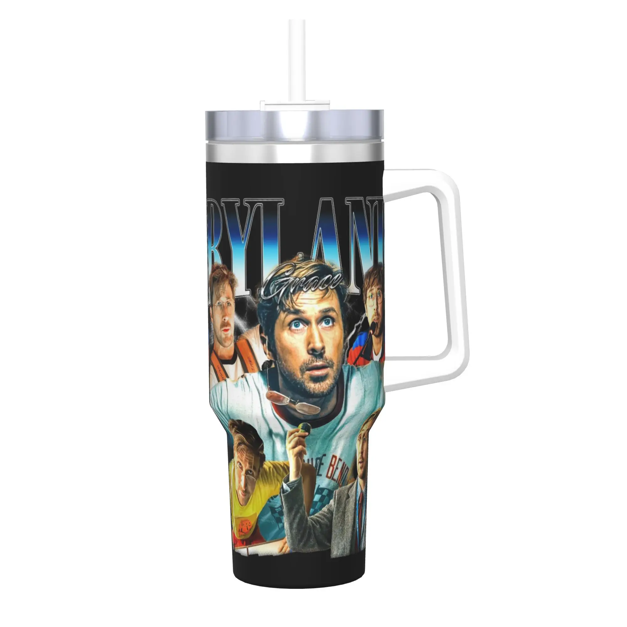 Edelstahl-Becher Ryland Grace Project Hail Mary Kaffeetasse Gosling Tragbare Kaltgetränkebecher Reise-Wasserflasche