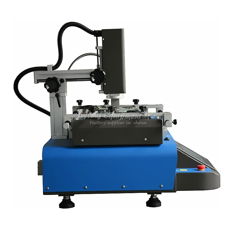 G580 Semi Automatic Solder Station 3 Zones Hot Air BGA Rework Machine HR560C for Laptops Game Consoles 4800W Soldering