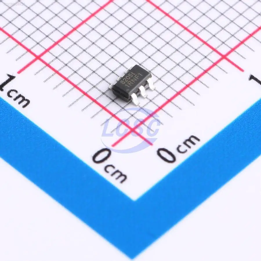 1PCS NCE8205t 20V 5A 16.5mΩ@4.5V,5A 1.25W 700mV@250uA 2 N-Channel SOT-23-6L MOSFETs ROHS