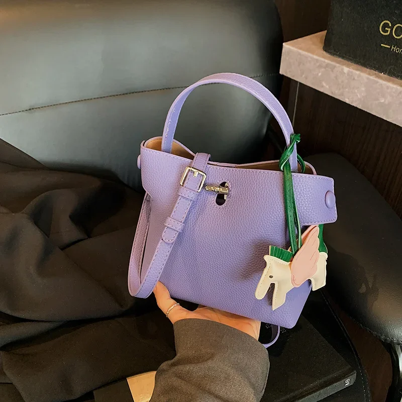 

​2025 Adjustable Bucket Bag - Minimalist Crossbody Purse, Lightweight Commuter Tote & Boho Chic Shoulder Bag for Women Summer​