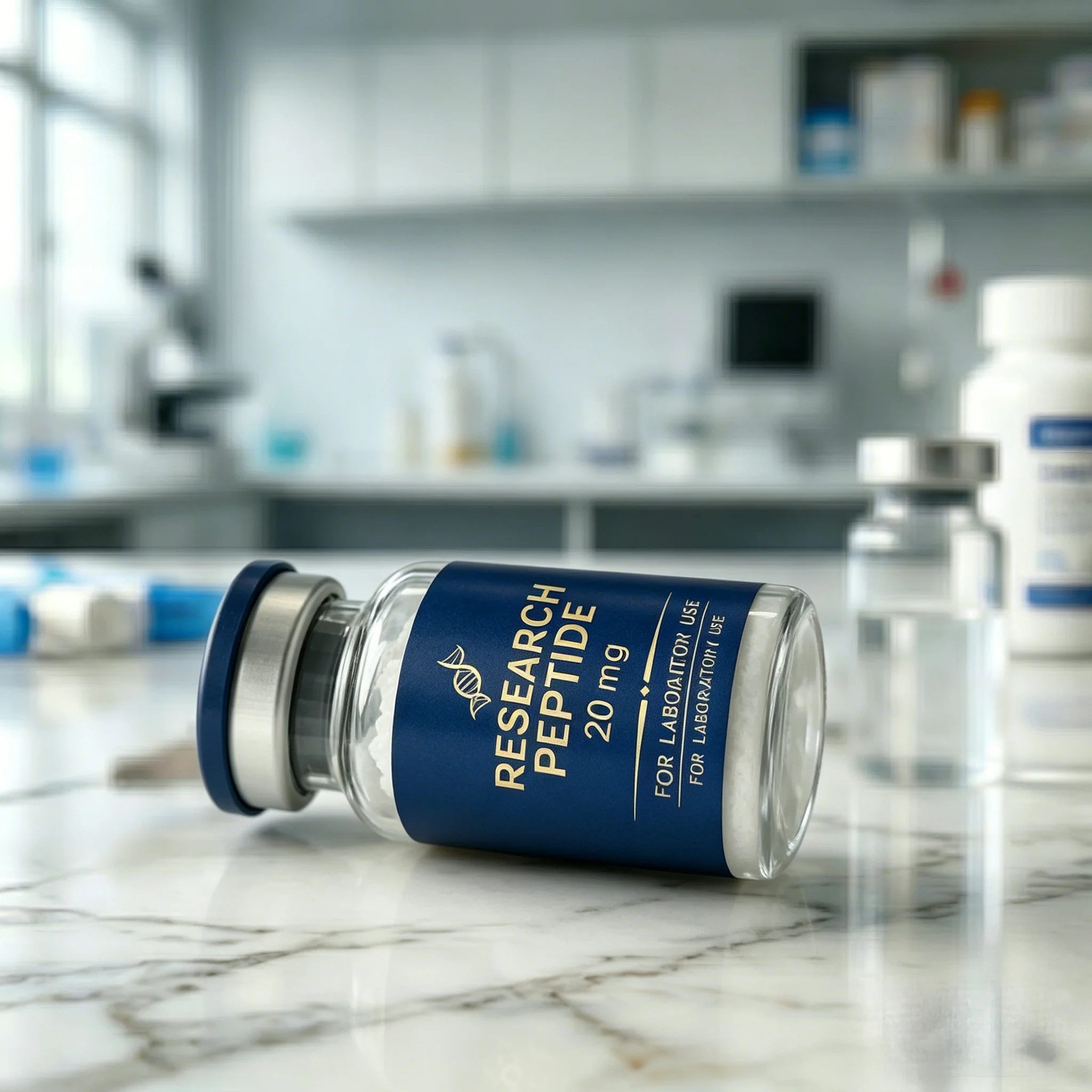 Premium Vinyl Cosmetic Labels,Waterproof Stickers for 3ml 5ml 10ml Peptide Powder Bottles