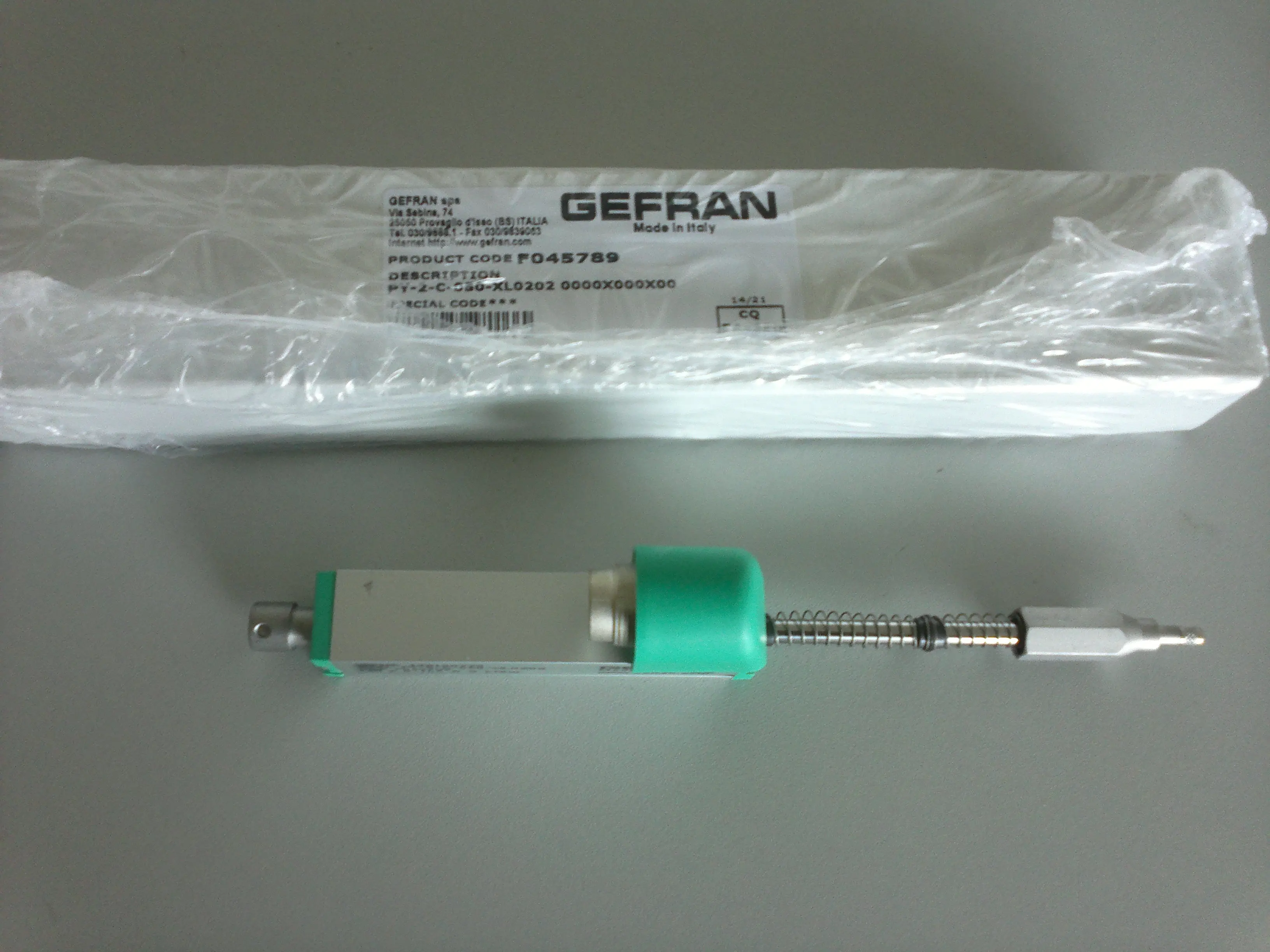Sensor Original GEFU, PY-2-F-050, PY2-C-050, PY-2-F-010