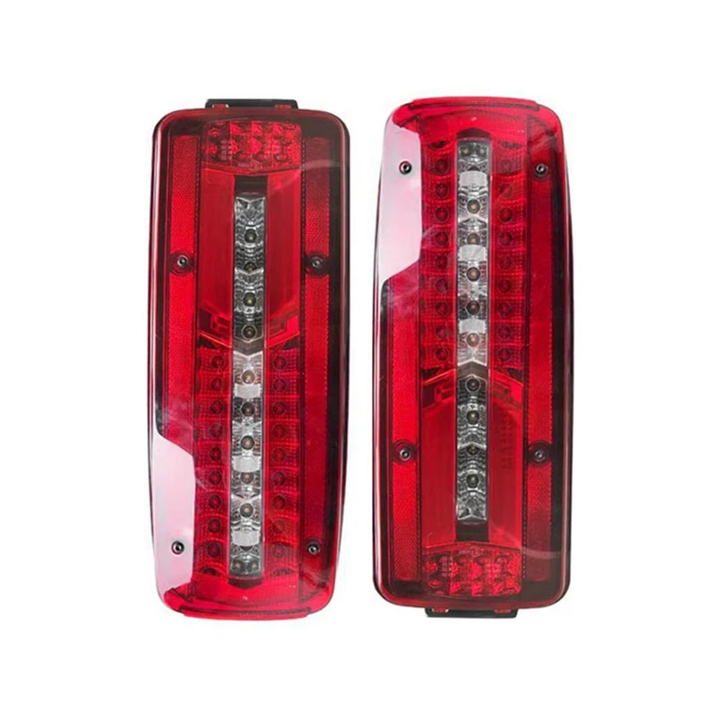 NEW-1 Pair LED Truck Left Rear Bumper Tail Light Brake Signal Light For MAN TGX TGS TGL TGM 81252256563 81252256562