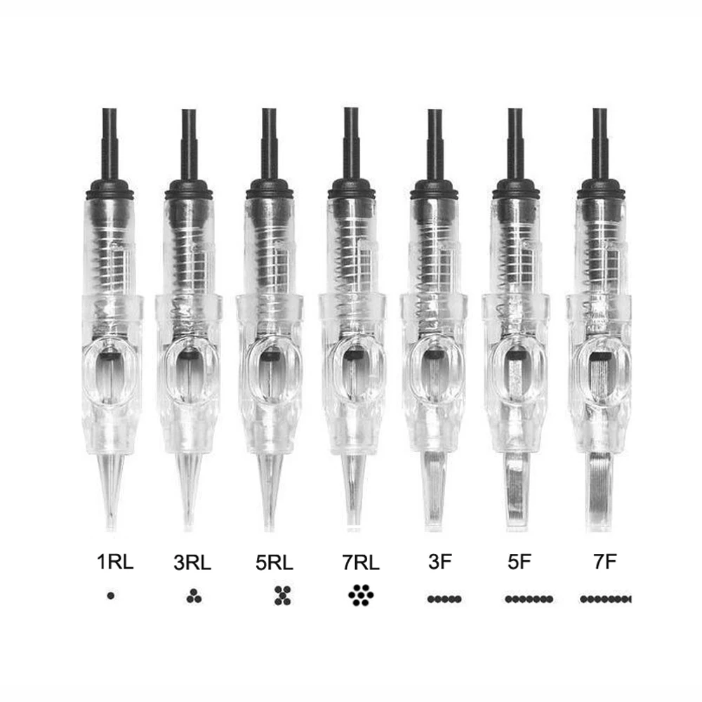 600D-G 일회용 문신 영구 화장 기계 카트리지 눈썹 입술 바늘