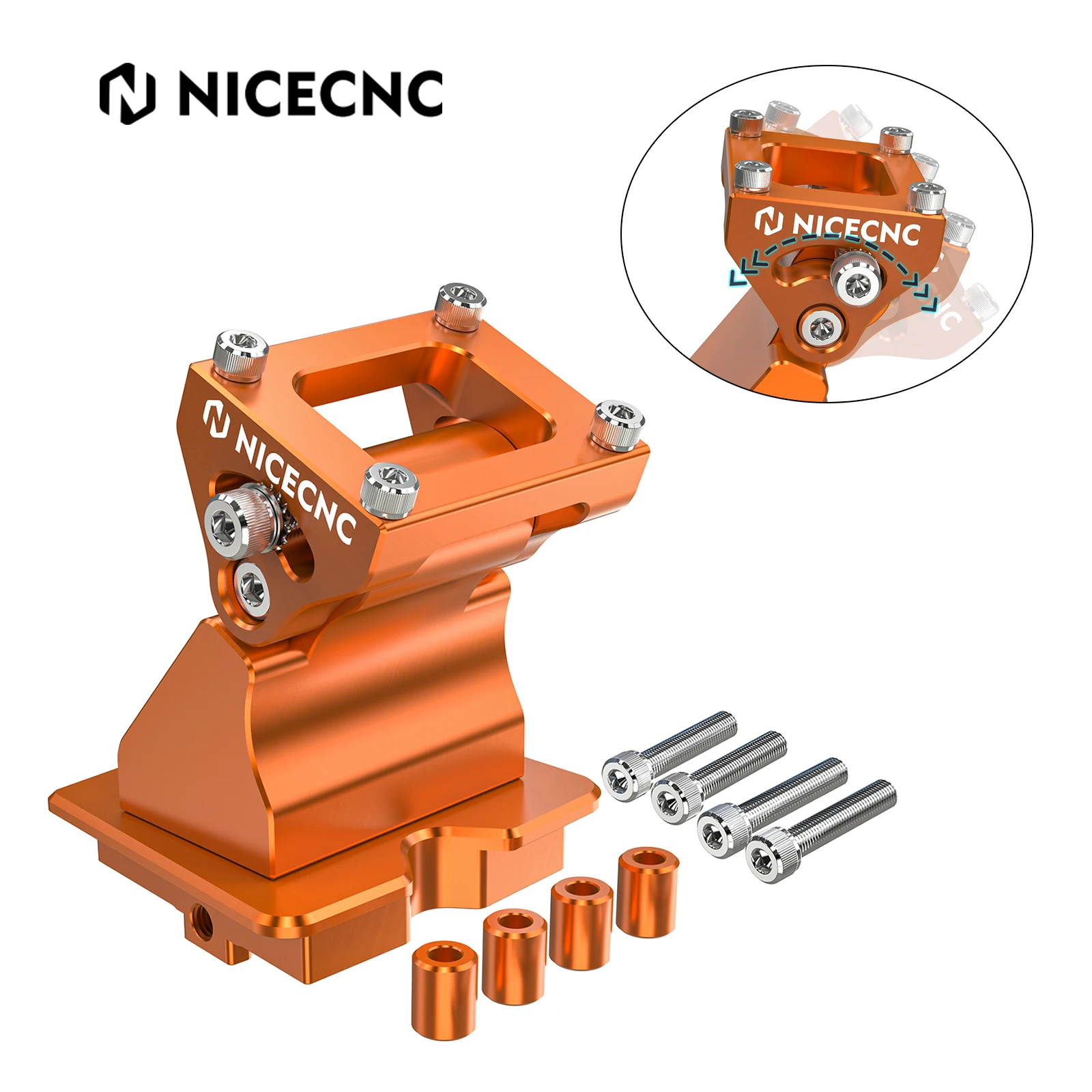 NiceCNC Adjustable Navigation Bracket GPS Mount Holder For KTM 790/890 Adventure R/S/Rally 390 Adventure Husqvarna NORDEN 901