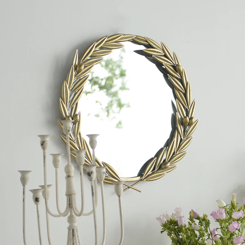 Macrame Wall Makeup Mirror Nordic Luxury Large Makeup Mirror Vintage Cool Enfeites Para Casa Decoracao Sala Home Decoration