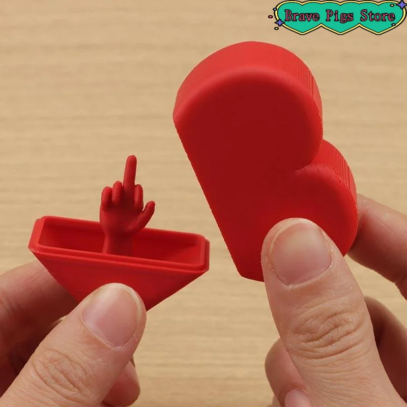 [HM]3D Printed Heart Shaped Surprise Box Funny  Hidden Decor Novelty Prank Toy Romantic Joke Gift For Valentine[HM]