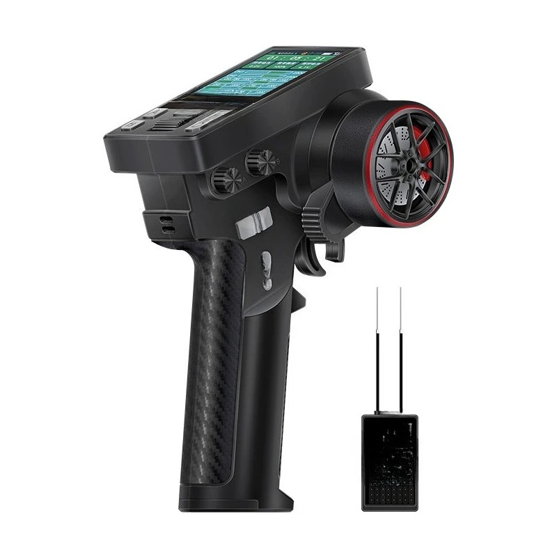

CT8B remote control gun control 8 channel 2.4G color screen climbing car ship model tank VRC emulator