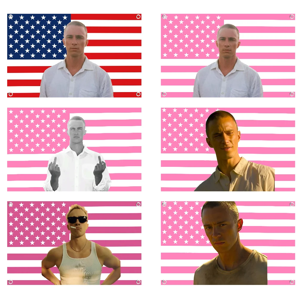 

R-Rafe Cameron Drew S-Starkey Flag Indoor Outdoor Decorative Wall Art Decor Corporate Flag Printing Tapestry Banner