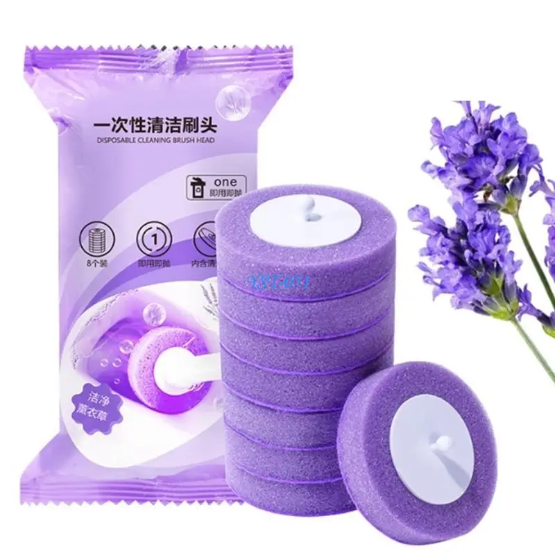 

E15A Hygienic Toilet Brush Refills Toilet Brush Heads for Easy Bathroom Maintenance