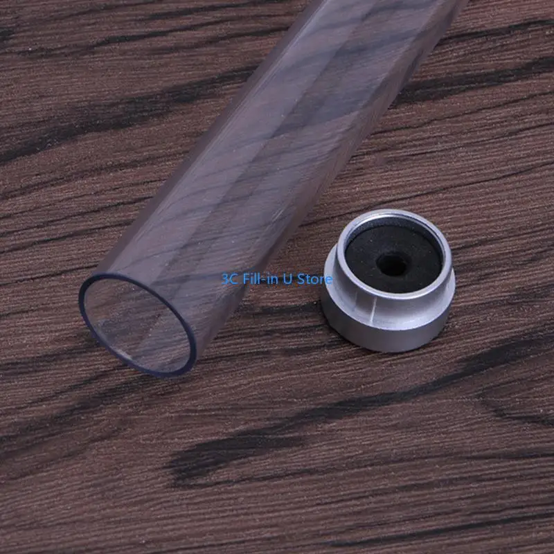 G8TA اسطوانة شفافة لمكتب مدرسة قرطاسية تخزين القلم القلم