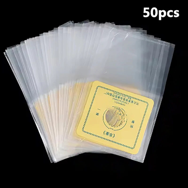 50pcs 2.5/3.5/4.5/5.5cm Disposable Drain Valve Colostomy Bags For Adults One-Piece System Ostomy Pouch