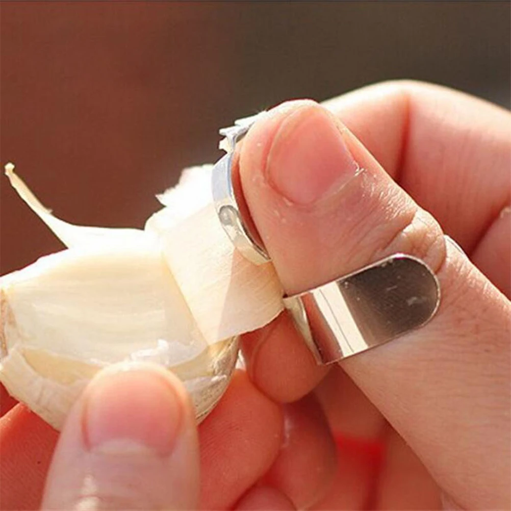 

4 Pcs Peeler Easy-to-use Garlic Kitchen Accessories Chestnut Home Tool Non-messy