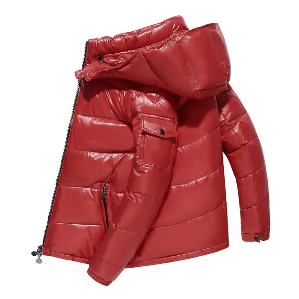 ฤดูหนาวใหม่ผู้ชายเงาปักเป้าแจ็คเก็ตHooded Casualเป็ดสีขาวลงเสื้อคุณภาพสูงชายกลางแจ้งWindproofแจ็คเก็ตอุ่น