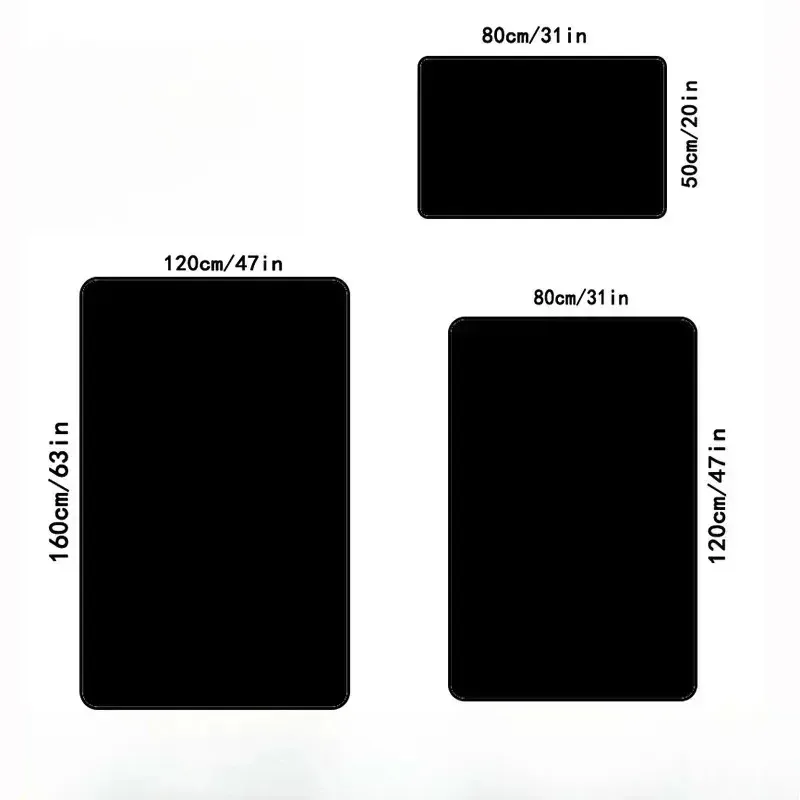 سجادة منطقة وحش ذات شعر أخضر من مينيسو غير قابلة للانزلاق لغرفة النوم والمطبخ والحمام وغرفة المعيشة قابلة للغسل سجادة الهالوين ديكور