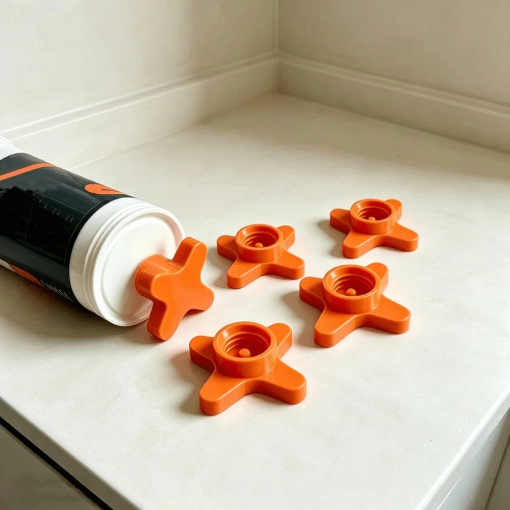Sealed Gun Nozzle Cleaning Device, with Replaceable Sealing Cover. Prevents Glue from Drying Out and Clears Obstructions.