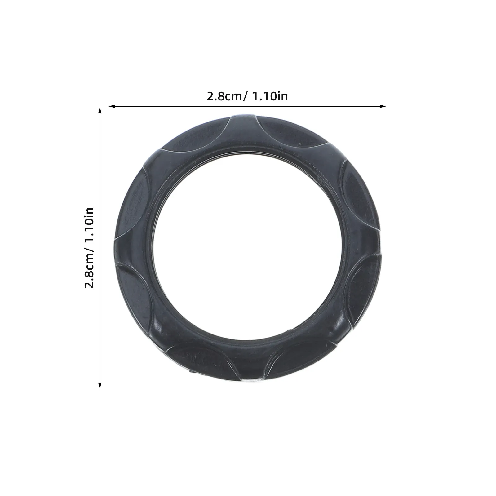 10Pcs E12 Lamp Socket Rings Plastic Shade Holder Stable Retaining Adapter Ring for Lampshade Repair Replacement Lamp Fitting