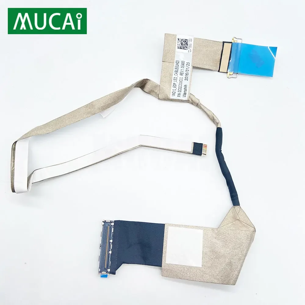 For Dell M4800 laptop LCD LED Display Ribbon cable DC02C009O00 00GHFJ DC02C009N00 WJ64D 93YWD DC02C005R00 6G4XC DC02C005B00