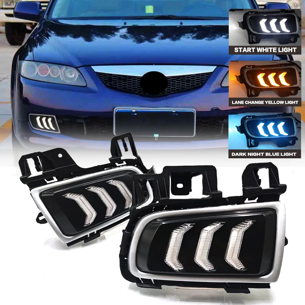 led-drl-pour-mazda-6-2005-2006-2007-2008-2009-feux-diurnes-jaune-clignotant-voiture-feux-de-jour