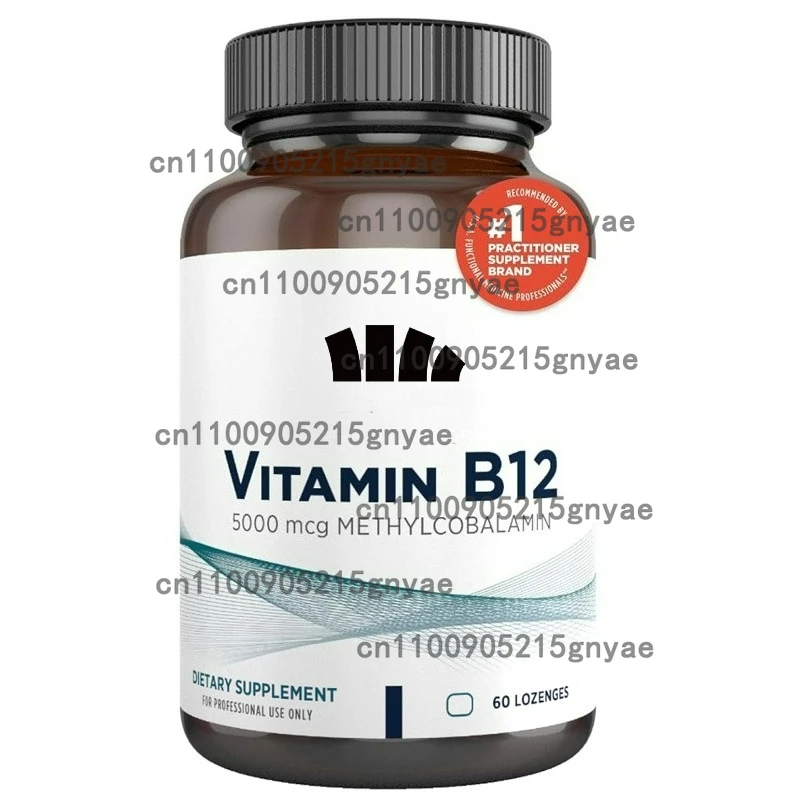 Vitamin B12 Complex Containing Methylcobalamine, Adenosine Cobalamine, and HydroxyB12 Made From Organic Spirulina
