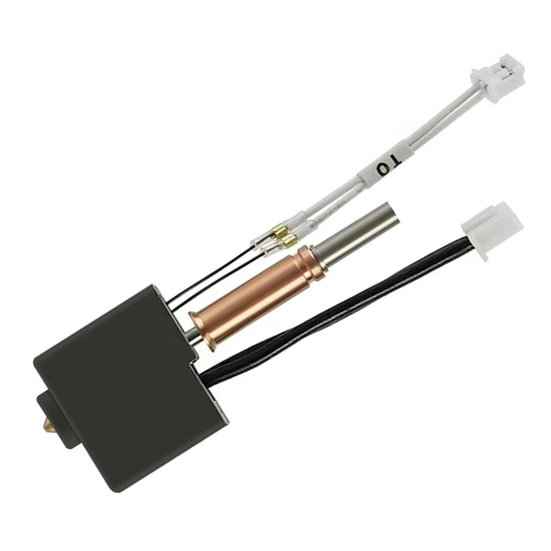 Hotend for 3 Hot End Kit Print Head Heating Block Temperature Heating 3D Printer Accessories (2-Pack)-A13G