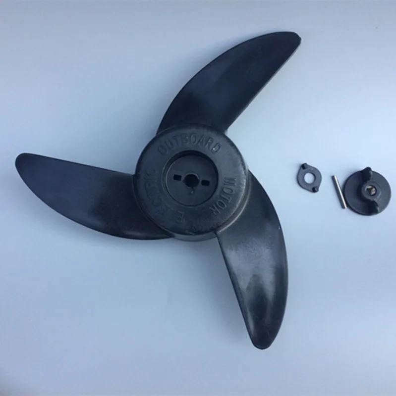 Suitable for Hyber 12V Marine Electric Propulsion Paddle Hanger Outboard Machine Thickened Nylon Propeller Blades