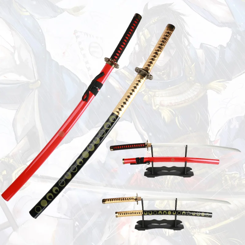 Anime Katana ONLINE Charakter Mikazuki Munechika Rollenspiel Waffen Requisiten Holzklinge Kashuu Kiyomitsu Spielzeugschwert 1:1 Wiederherstellung