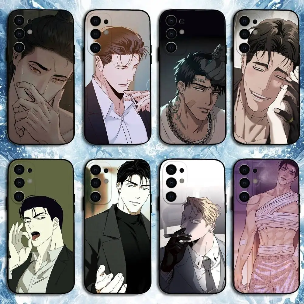 U-Under the G-Green Light Phone Case For Samsung S25,S24,S23,S22,S21,S20,Plus,Fe,Lite,Others Black Cover