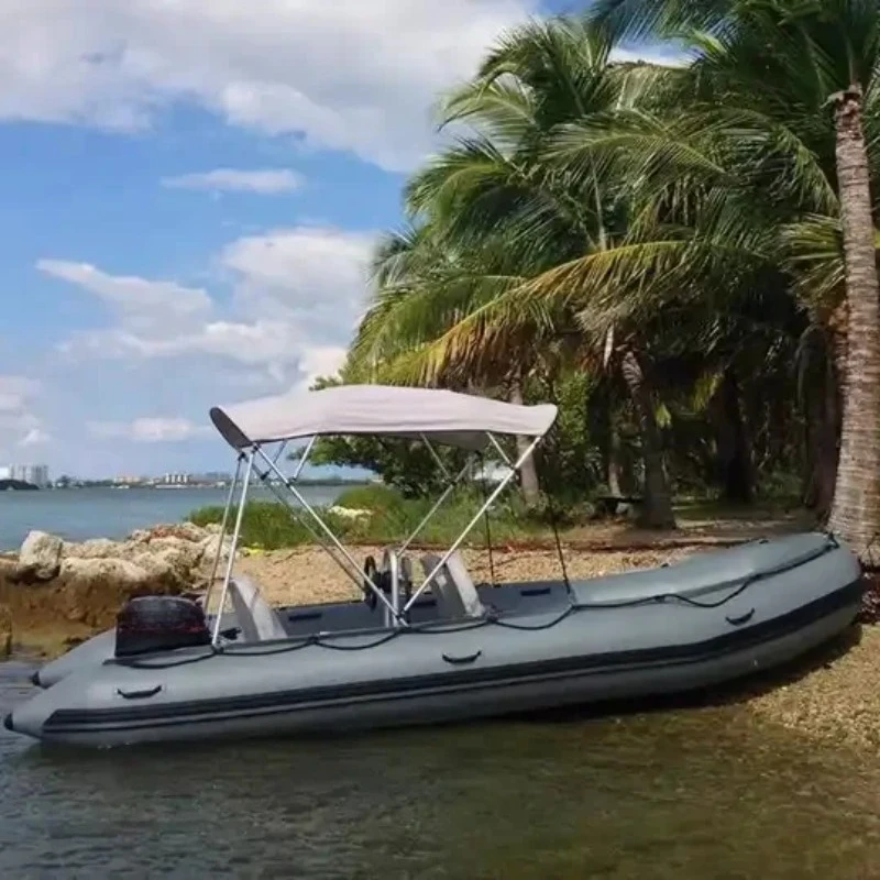 13ft Inflatable Aluminum Rib Boat Fishing Boat