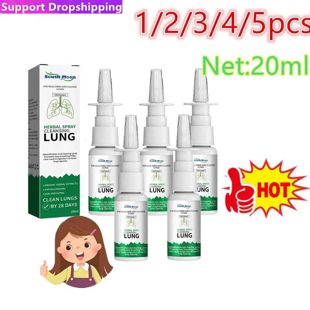 Spray nasal anti-gribouillage, spray aux herbes médicales traditionnelles, solution anti-gribouillage, arrêt du ronflement, instituts de pulvérisation, soins de l'Antarctique, lot