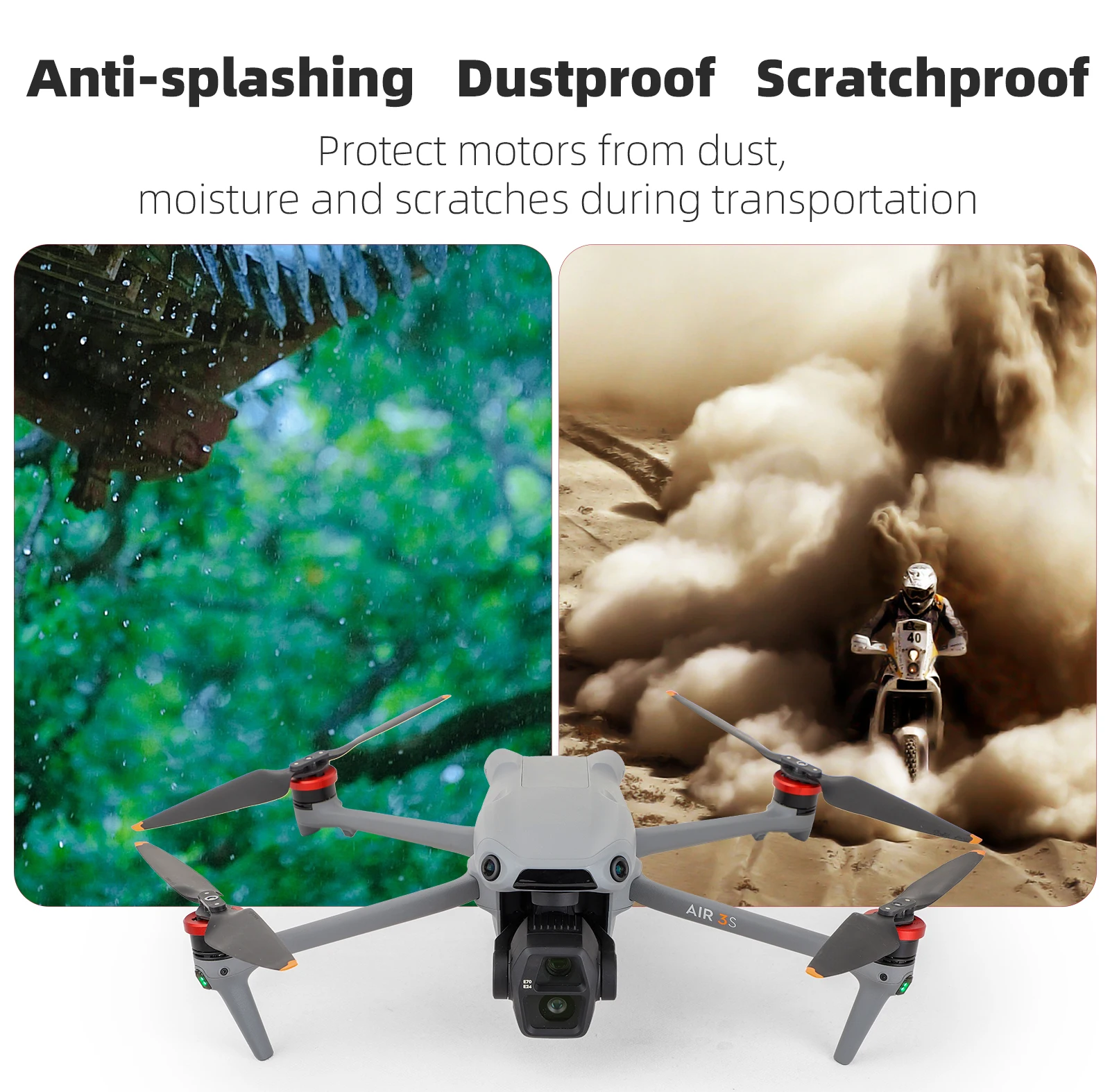 Sunnylife Aluminum Alloy Motor - đánh giá và giá Dji Drone Air 3